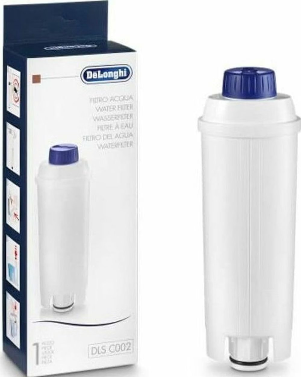 DeLonghi water filter for a compatible DeLonghi espresso machine