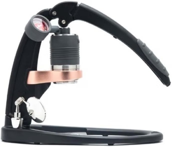 Flair 49 PRO manual lever espresso machine with pressure gauge and 49 mm portafilter