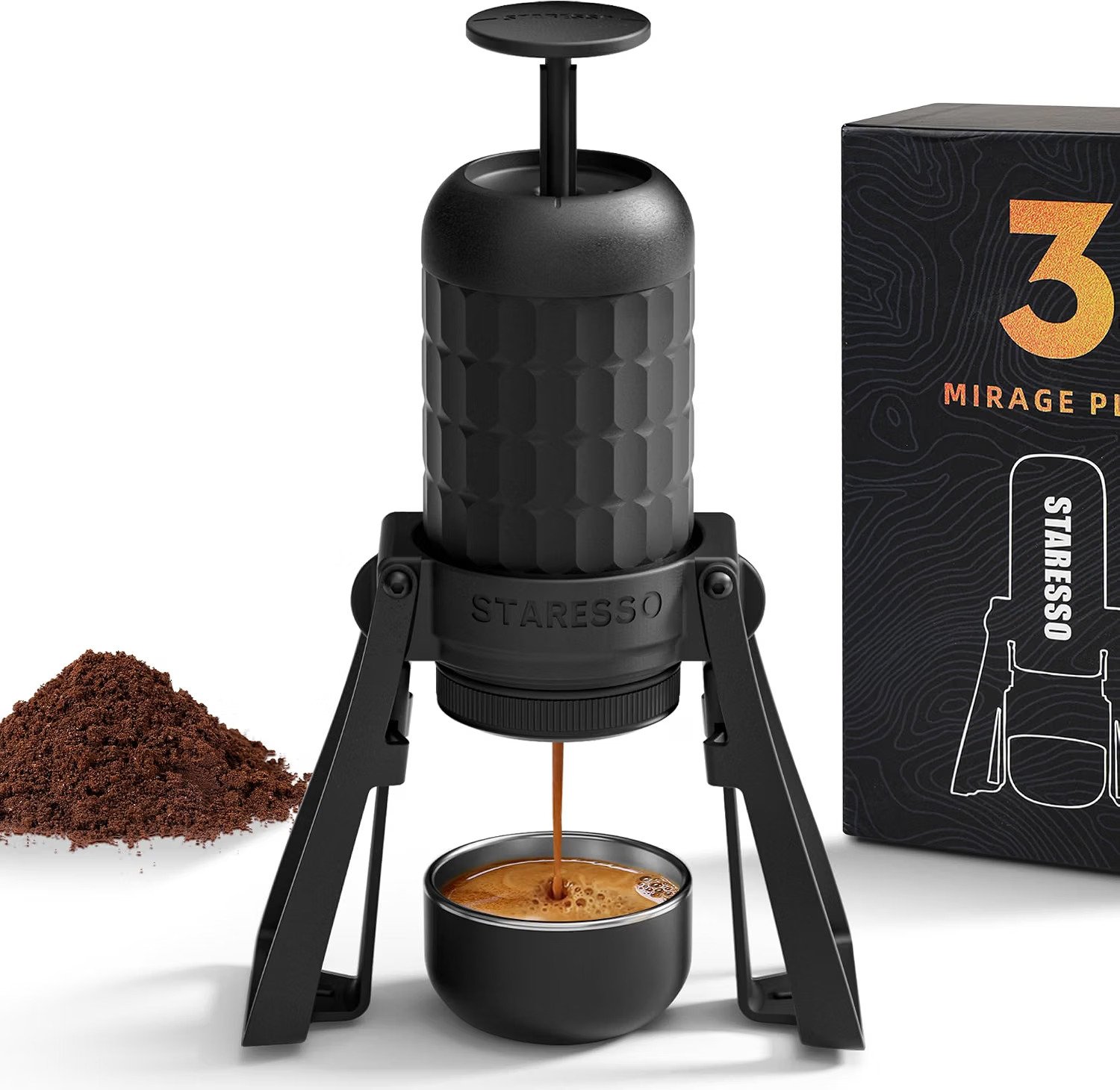 STARESSO PLUS SP300 portable manual espresso coffee maker